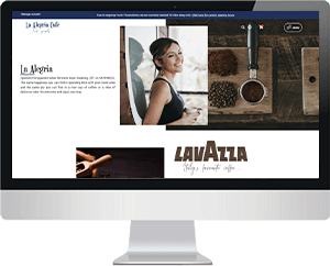 La Alegria Website thumbnail