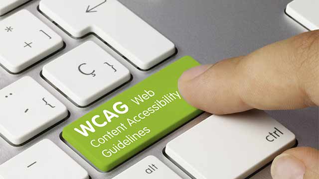 WCAG Accessibility button