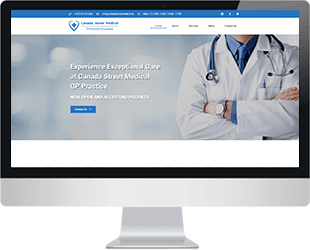 Canada street medical Website thumbnail