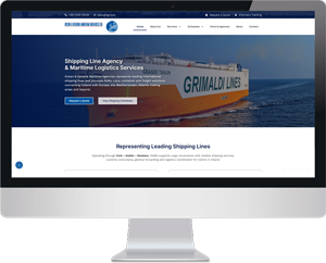 Ocean & General Maritime Agencies Ltd. Website thumbnail